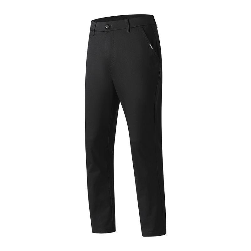 

2026 Spring/Summer Men s Korean Style Faux Cowhide Zipper Casual Pants - Loose, Comfortable, Versatile, Fashionable 31 чорний