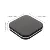 Magnetic Shut Cosmetic Storage Boxes Makeup Holder Matte Finish Empty Eyeshadow Palette For Purse Or Travel