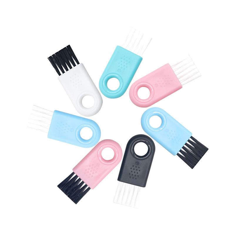 5cm Plastic Bristle Cleaning Brush for Lint, Keyboards, Phones, Earphones & Razors