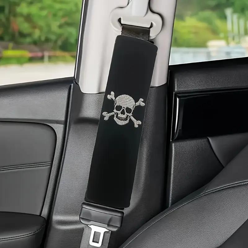 2pcs Car Seat Belt Shoulder Protector Cover, Spider Pattern, Soft and Comfortable, Universal for Car Seat Belt Protection