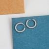 Women New Style Fashionable Copper Gold Plated Earrings Classic Retro Shiny Geometric U-shaped Earrings Jewelry for Women Gifts