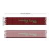 33*183cm Christmas Table Runner Set - Linen-Look Digital Print Holiday Decor for Dining Tables & Cabinets