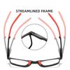 Progressive Multifokale Photochrome Lesebrille Neue Faltbare Tragbare Business-Presbyopie-Brille mit Blaulichtschutz