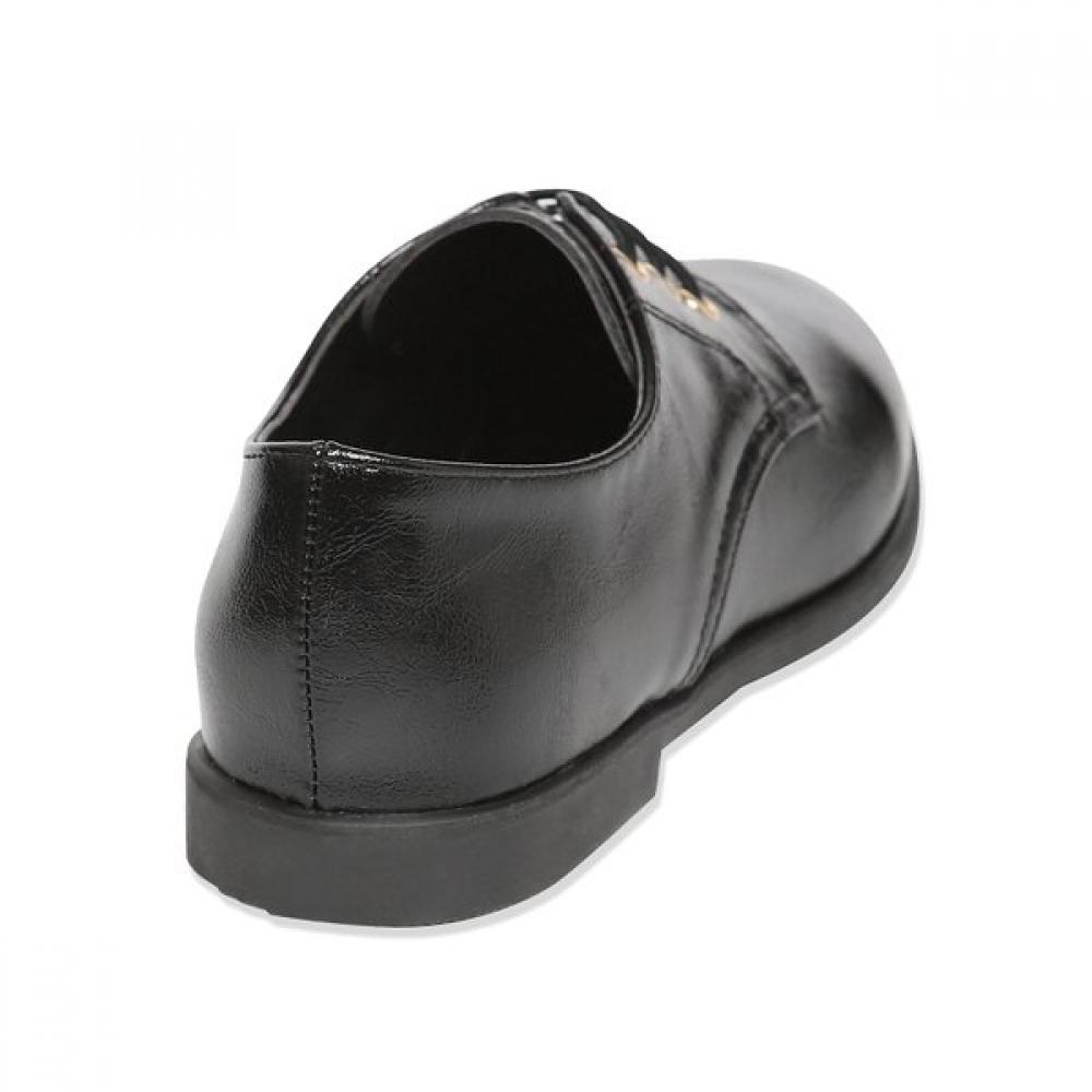 The Coffee Bean   Tea Leaf Black Enamel Loafer Ba11af01bk