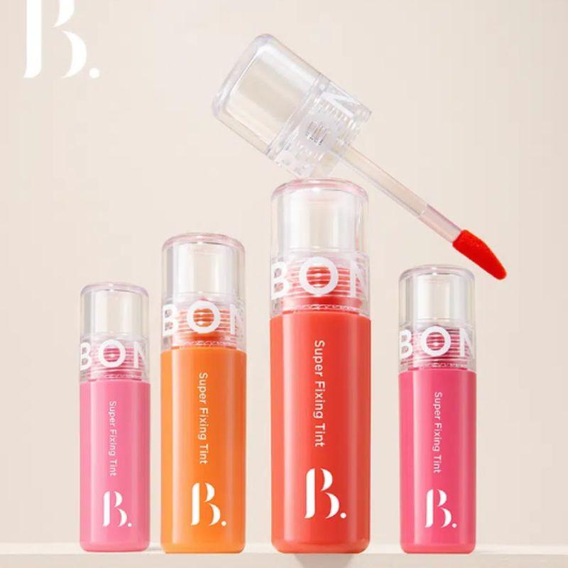 BONCEPT Super Fixing Tint 4.5g Long Lasting Korean Lip Tint Waterproof Velvet Lip Color