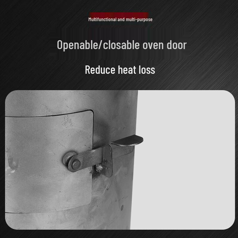 Портативная уличная дровяная печь