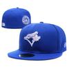 MLB Baseball Commemorative Fitted Hat American League Flat Brim Cap Fashion Sizes