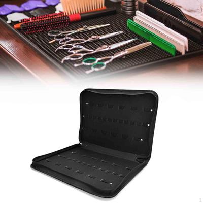 Haarschneidescheren Etui Organizer Scheren Tasche PU Leder Tragbare Tasche Friseur