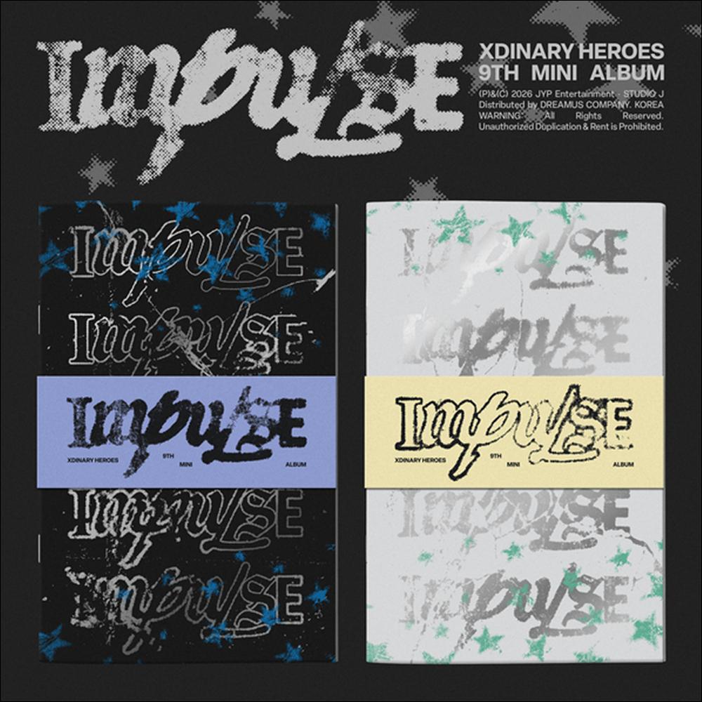 [Pre-order] Xdinary Heroes [IMPULSE] (BACKSTAGE Ver. / Band of Outsiders Ver.) KPOP Sealed Album + Free Gift