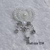 Children's Floral Face Stickers with Crystal Diamonds & Tassels for Ancient Style Makeup