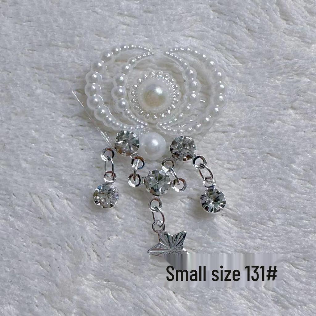 Children's Floral Face Stickers with Crystal Diamonds & Tassels for Ancient Style Makeup