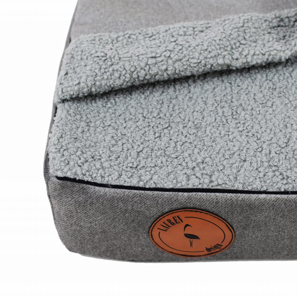 Luna Orthopedic Gray - 70 X 60 X 8