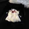 Ladies Fashion Casual Long Sleeve Round Neck Hoodie Pullover Top With  Pockets