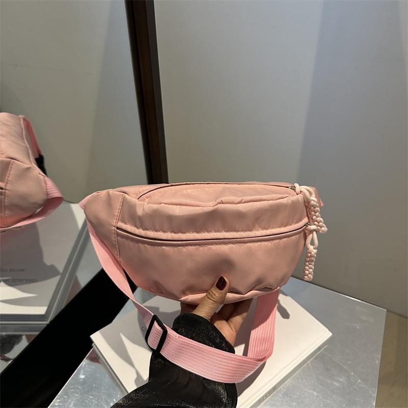 Crossbody Breast Bag Casual Bag Women's Summer New Casual Simple Shoulder Bag Sports Niche Fanny Pack