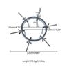 Adjustable Huge Anal Speculum Expander Anal Plug Extender Vaginal Anus Dilator Big Butt Plug Sex Toys For Women/Men /Couples