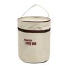 Lunch Box Set Portable Keep Warm Container With Insulated Bag Stackable Bento Bag Round Lunch Box Container