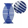 Blue Wheel Rim Sticker Edge Strip Reflective Wheel