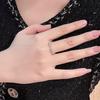 Zhuozhifan Jewelry 925 Silver 1.5 Carat Paraiba Pigeon Egg Ring - Luxury European & American Bestseller