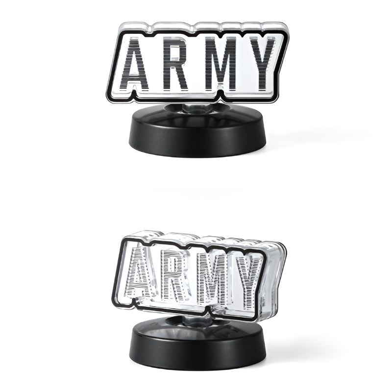 Parti del Light Stick Ufficiale BTS Ver.4 (Versione ARMY) – Accessorio Decorativo Ufficiale Light Stick + 2 Fotocard Casuali dei BTS Arirang in Omaggio