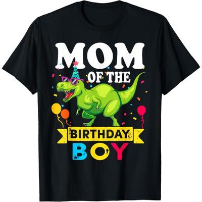 Moeder van de Jarige T-Rex RAWR Dinosaurus Jarige Jongen T-shirt