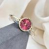 Open Design Quartz Watch Square-shaped Dial Ladies Watch New Pearl Watch  for Women