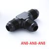 Car Parts Oil Cold Aluminum Joint Brake Tee Joint Quick Connection Oil Pipe AN3 AN4 AN6 AN8 AN10 AN12 Hose Tee Connector Fitting Fuel Tank Caps3
