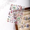 Sky Cute 3D Hello Kitty Embossed Nail Stickers - Girly Cartoon DIY Design