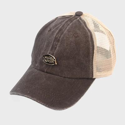 Pigment Washing Black Meshcap Mesh Cap