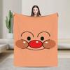 Anime Anpanman Blankets Quality Super Warm Throw Blanket Autumn Airplane Travel Bedroom Funny Bedspread