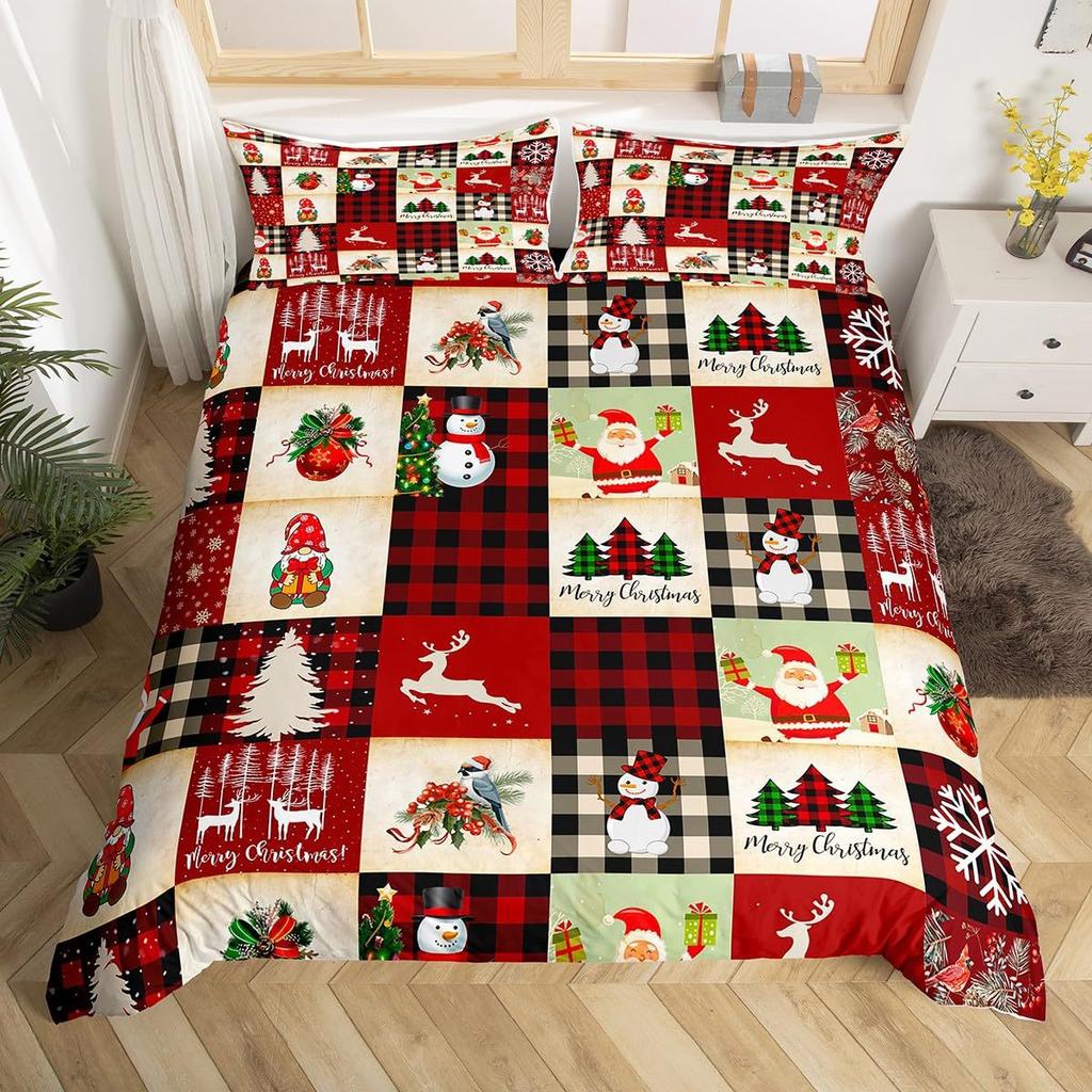 Romantic Theme Red Rose Three-Piece Quilt Cover 3D Digital Printing Bedding Set Bed Cover