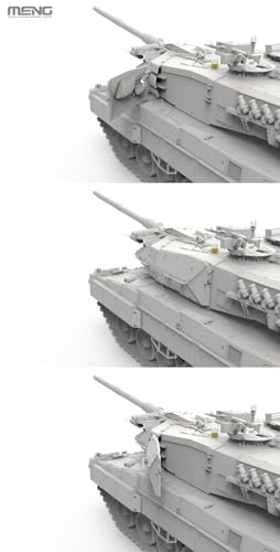 GSI Creos Monmodel 1/35 German Main Battle Tank Leopard 2A6 Plastic Model MTS055 (Tank)