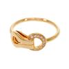 CARTIER  B4209348 #8(JP Size) ring gold K18 Pink Gold/diamond Women