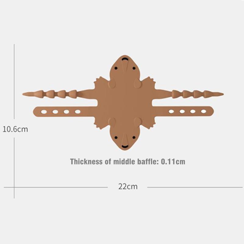 Door Slam Preventer Anti-collision Silicone Door Silencer Quiet Door Closer Cushion Door Lock Cover Cushion Noise Reduced