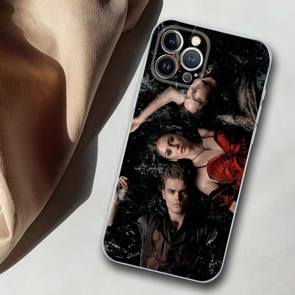 Vampire Diaries Phone Case For iPhone 14 11 12 13 Mini Pro XS Max Cover 6 7 8 Plus X XR SE 2020 Funda Shell