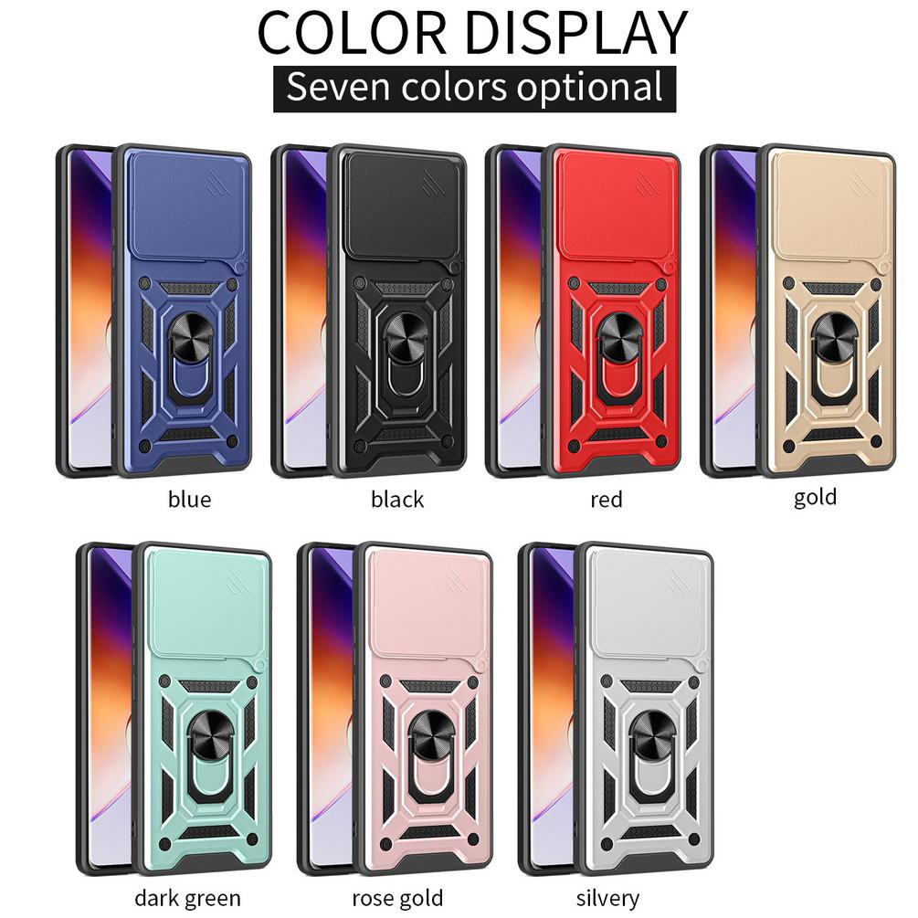 Camera Protect Case for Realme GT Neo 6 6T 3 N53 N55 Realme C61 C63 C65 C67 C51 C53 C55 C35 C21Y C25Y Armor Hybrid Ring Cover