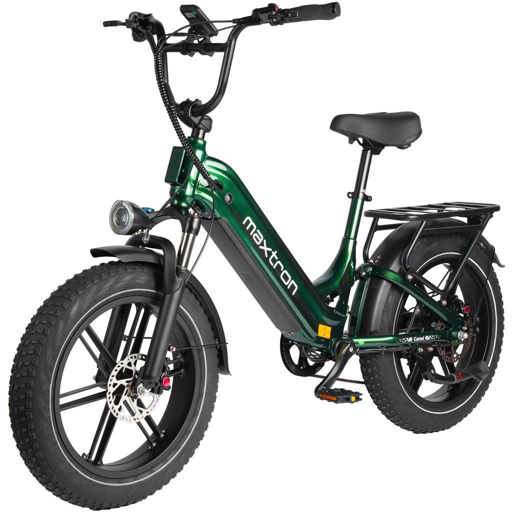 MAXTRON CAMEL 20" x 4.0" Ηλεκτρικό Ποδήλατο Όλων των Εδαφών,Κινητήρας 48V 500W,Μέγιστη Αυτονομία έως 75 χλμ,Μέγιστο Ωφέλιμο Φορτίο 120 κg.