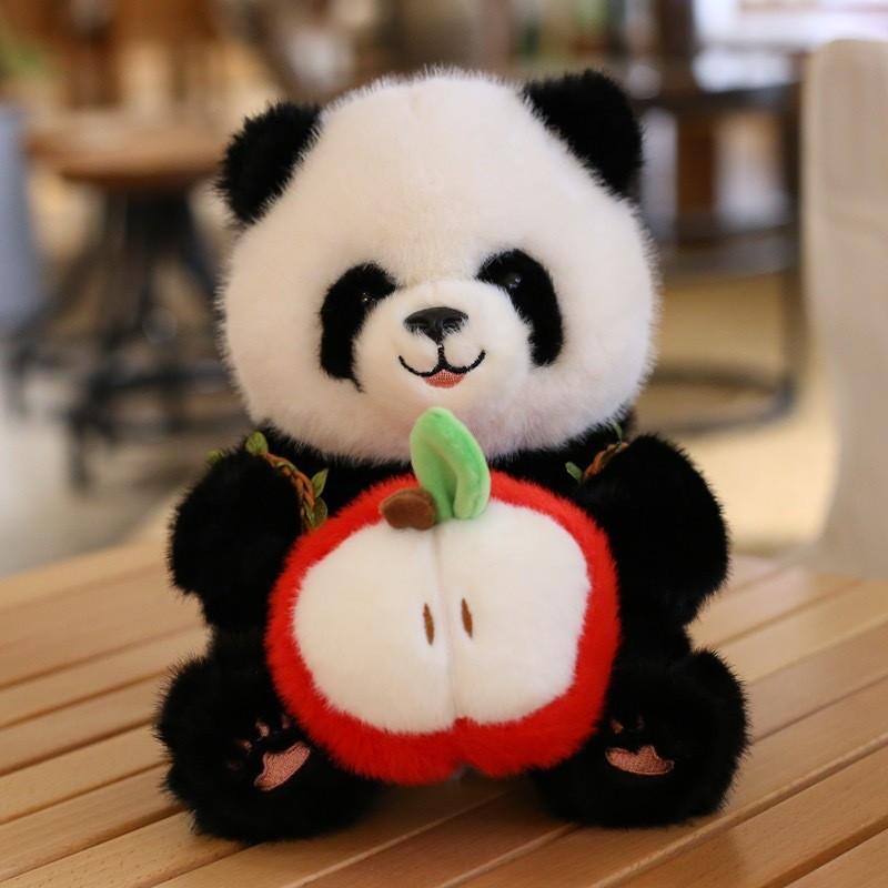Cute Giant Simulation Panda Plush Toy Doll Silly Travel Souvenir Mascot Gift