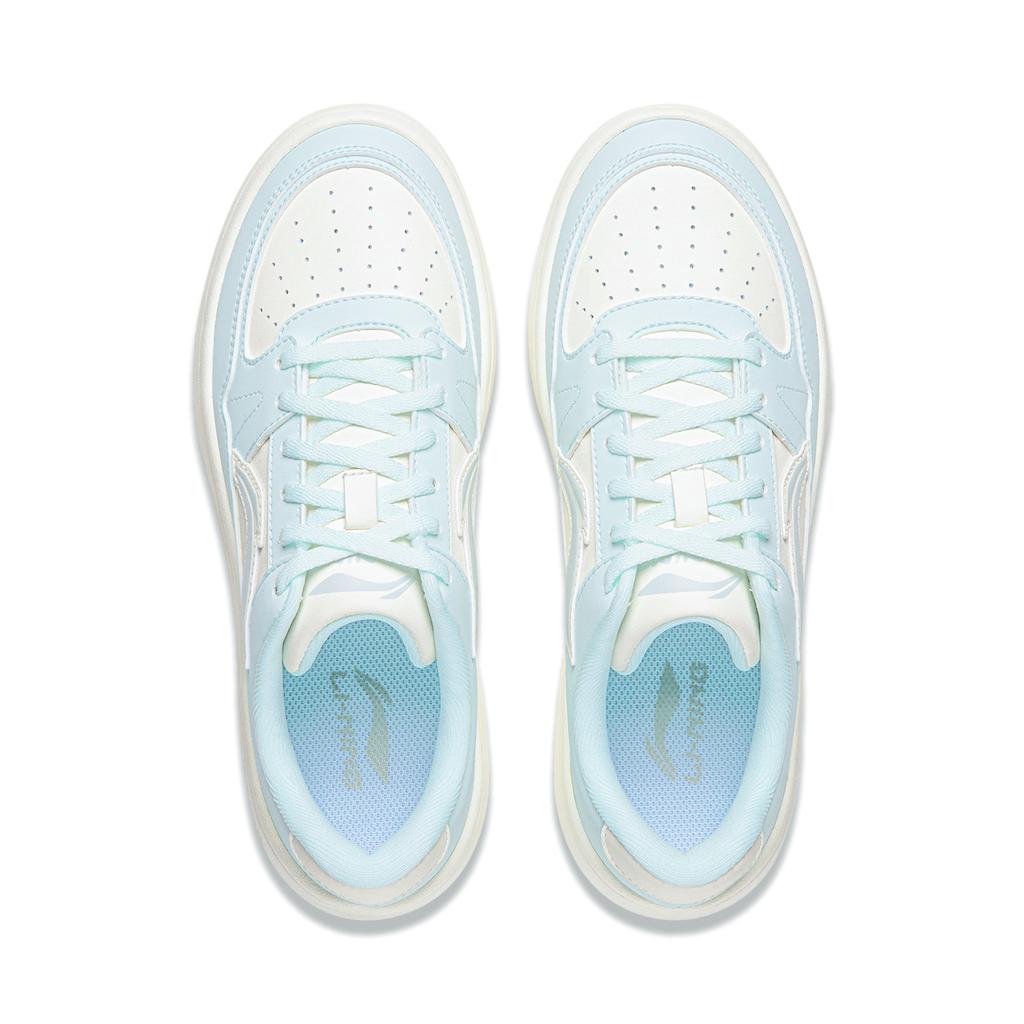 Li Ning January 1.0 Lightweight And Breathable Low top Skateboard Shoes Women's Blue AGCV492-4