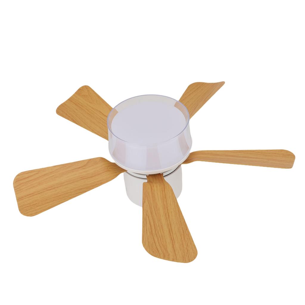 Socket Ceiling Fan Light with Remote Dimmable Small Ceiling Fan 3 Colors Easy Install Screw In E26 E27 Base for Bedroom Living Room Kitchen Garage