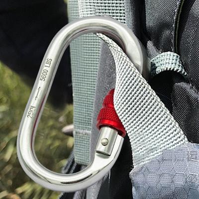 Mountaineering Buckle Outdoor Camping Multi-functional Quick-hanging Aluminum Alloy Spring Buckle Safety Buckle