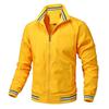 Giacca casual da uomo Giacca sportiva in tinta unita primaverile e autunnale