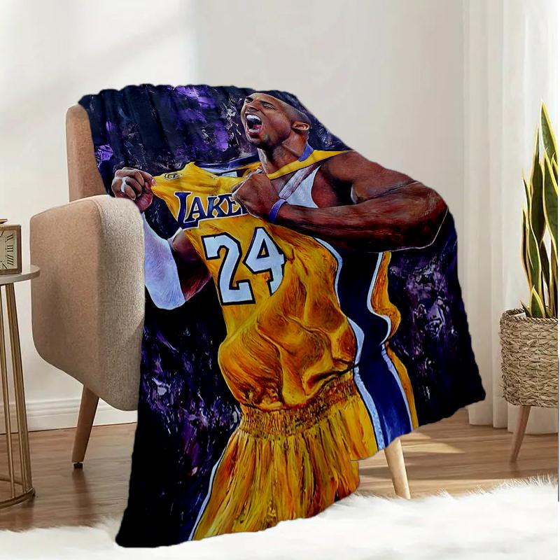 Lakers Legend Celebration Blanket Lightweight Ideal Bedding Blanket Perfect for Travel, Camping, Living Rooms, Offices, Sofas, Fan Christmas gift