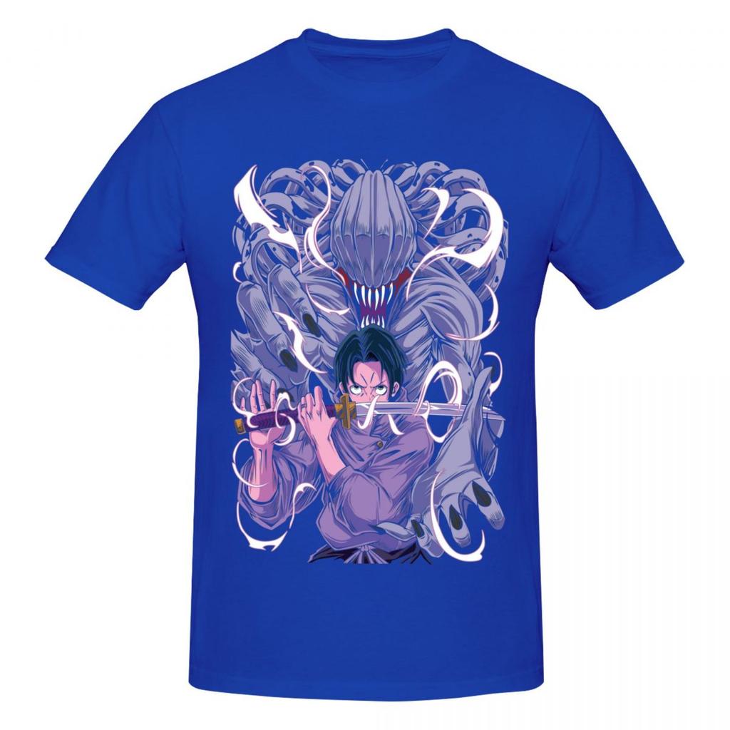 Unisex Anime Graphic Okkotsu Yuta Fans Gifts T Shirt Vintage Cotton Crewneck T Shirt Homme