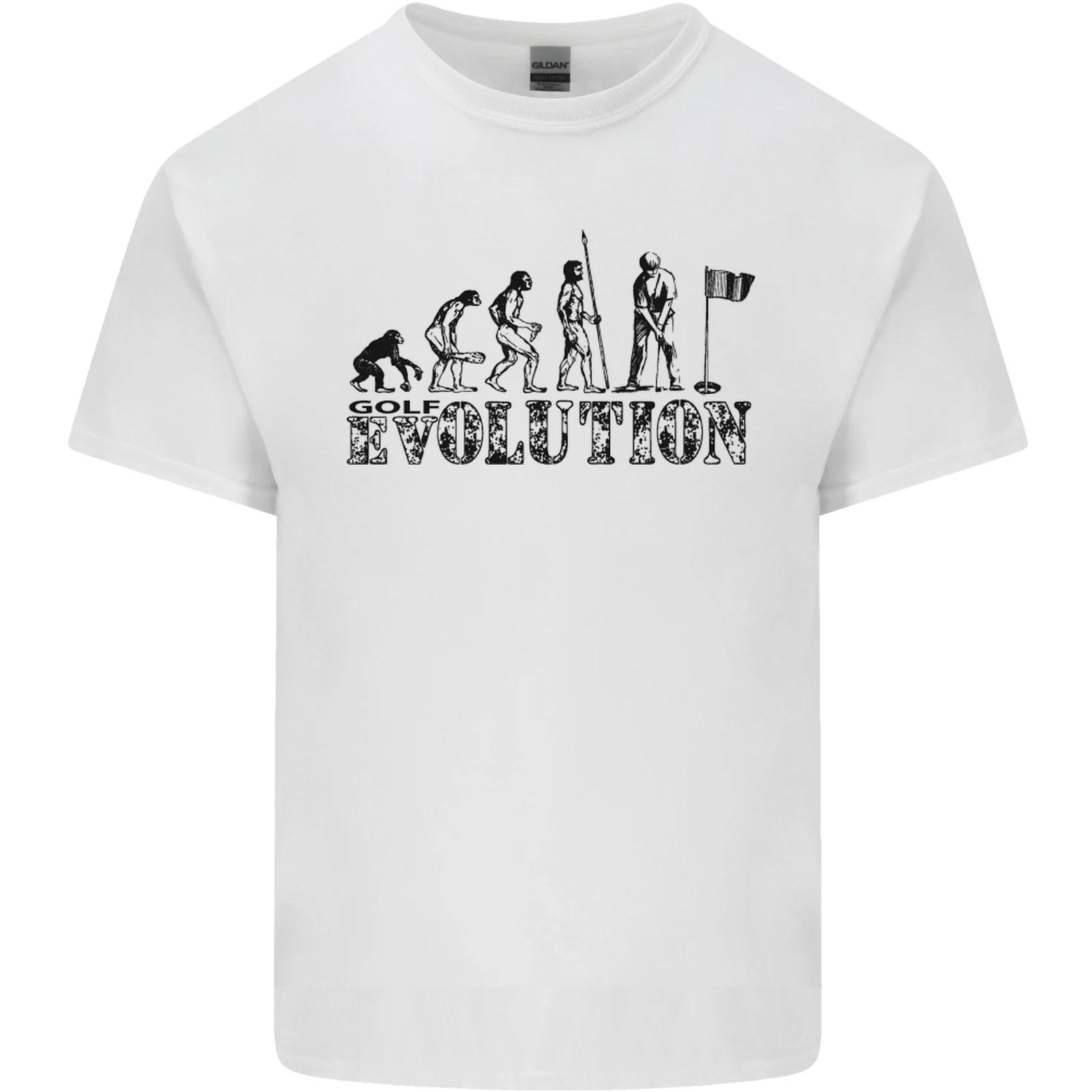 Evolution of a Golfer Funny Golf Golfing Mens Cotton T-Shirt Tee Top XL