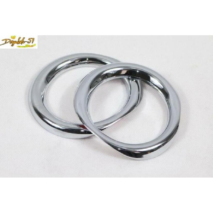 2PCS Front Fog Light Trim Lamp Ring Cover For Toyota C-HR CHR 2016-2018 2017