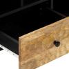 Vidaxl Szafka Pod Telewizor, 100X33X46 Cm, Lite Drewno Mango