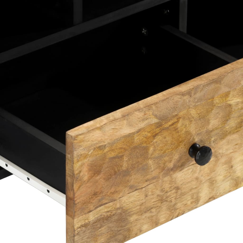 Vidaxl Szafka Pod Telewizor, 100X33X46 Cm, Lite Drewno Mango