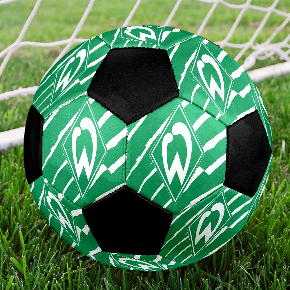 1PC SVW Poster Size 5 Soccer Ball PrahaIndoor Soccer Ball Colorful All Ages Machine Stitched PVC Competition Ready Durable High-Bounce