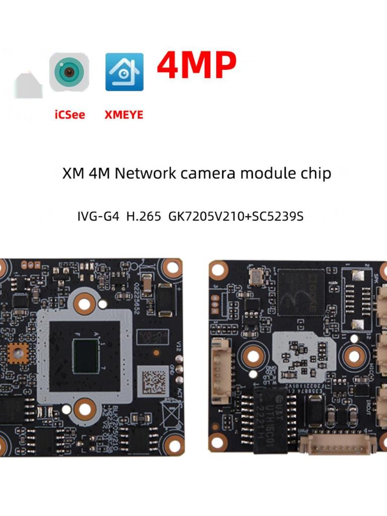 Moduł kamery IP IVG-G4 Xiongmai 4MP z Xmeye H.265