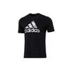 T Shirts Men's Black Crew Neck Moderate Straight Fit HE2370